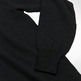 Men's V-neck Wool Blend Black Sweater - Thumbnail 3