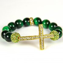 Green Cross bracelet