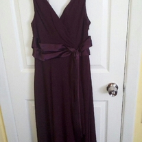 Jones Wear Purple Dress Sz 10P