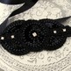 The Esther - Beaded and Rhinestone Tie Headband or Halo - Thumbnail 3