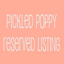 Reserved listing for Brooke