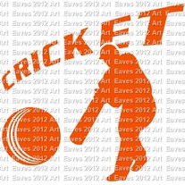 Cricket ball Swing Decal