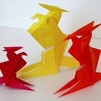 Origami Kangaroos