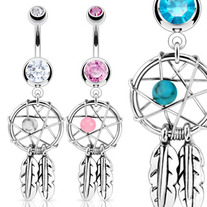 Dream Catcher Belly Rings