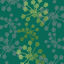 Parsley Cluster Floral Decor Wall Stencil Home Decor