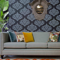  Classic Damask Circa 1918 Wall Stencil Home Decor 