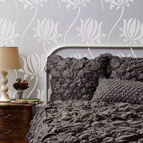 Fabulous! Roses Pattern Wall Stencil Home Decor