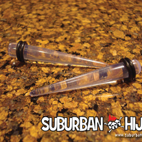 Clear Acrylic Taper