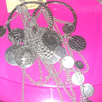 French Coin Earrings