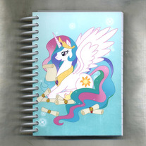 Notebook S - My Little Pony FiM: Princess Celestia (Fanart)