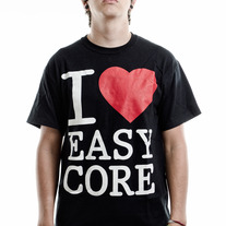 I love Easycore - Black Shirt