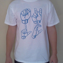 Sign Language - White