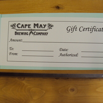Growler Fill Gift Certificate