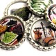 Trekking around Peru - Fridge Bottle Cap Photo Magnet Set - Thumbnail 3