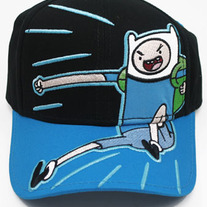 CARTOON NETWORK ADVENTURE TIME WITH FINN & JAKE - FINN FITTED CAP