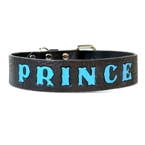Onoma ~ 1.5" Width ~ Personalized Collar w. Color