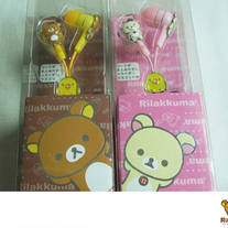 Rilakkuma Earphones (Metallic)