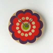 Objectify Bubble Flower Wall Clock