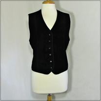 Leather Front Vest