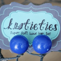 knotiegumball earring - blueberry