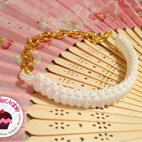 Super Cobra White Bracelet