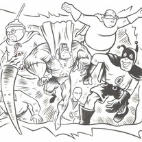 Offbeat/Parody Superheroes