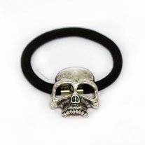 Skull Hair Accessories - Silver