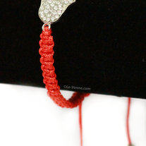 Hamsa Bracelet - Red