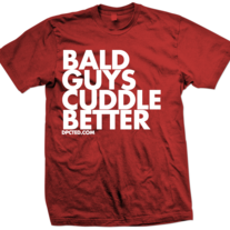 BALD GUYS CUDDLE BETTER