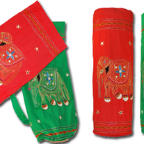 Indian Elephant Mat Bag