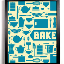 Image of BAKE Art Print, 8 x 10