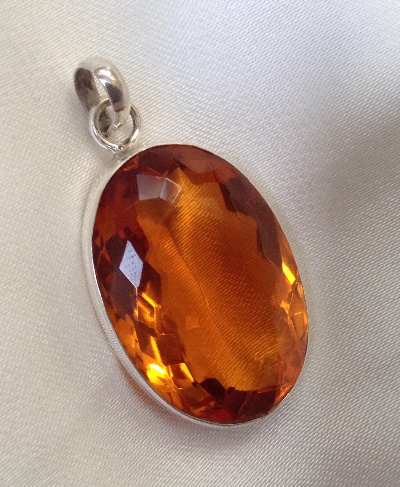 Topaz citrine necklace Clearance