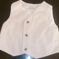 Khaki/Brown Vest-Talbots Kids Size 18 Months