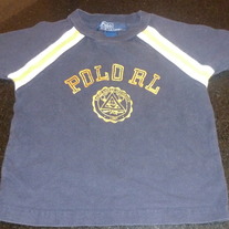 Navy/Yellow Polo Shirt-Polo Ralph Lauren Size 12-18 Months