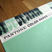 Vintage PANTONE® Poster - Pantone 345 (1970) 