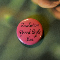 Revolution Grrrl Style Now Button