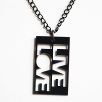 LIVE LOVE NECKLACE
