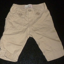 Khaki Capris-Old Navy Size 12-18 Months