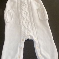 Creme Romper-Baby Gap Size 12-18 Months