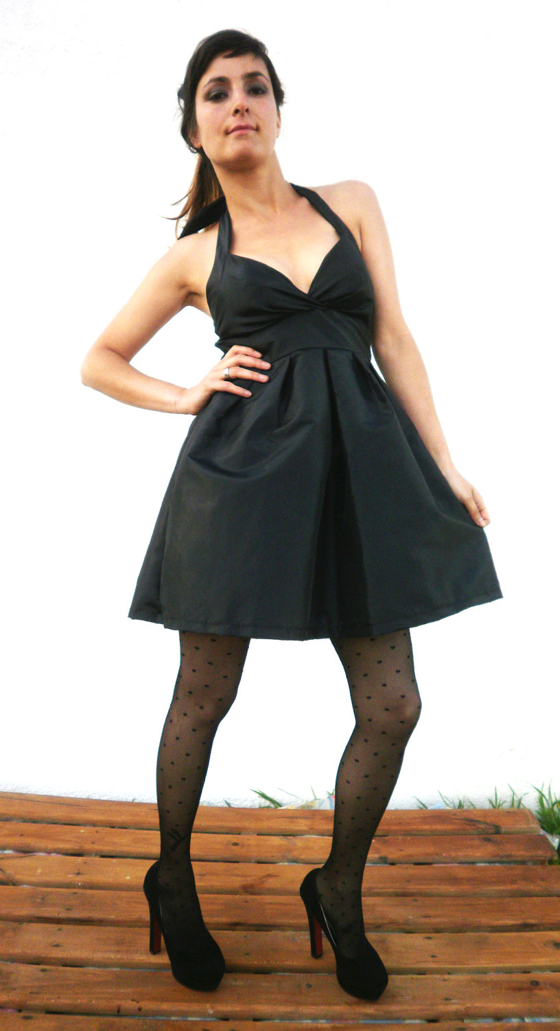 Dress, black , pinup style, night dress MIEL DRESS all size and custom fit -> Authentic Style Pin Teinte Miel Dress, black , pinup style, night dress MIEL DRESS all size and custom fit -> Authentic Style Pin Teinte Miel