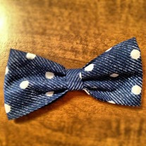 Denim Bow