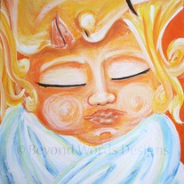 First Kiss ~ Matted 8x10 Giclee Print