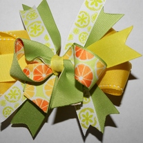 Lemon and Lime Boutique Hair Bow