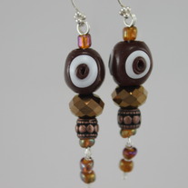 Sparkle Ox Blood Earrings