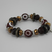 Sparkle Ox Blood Bracelet