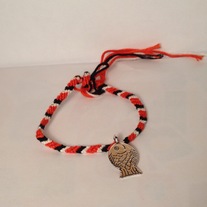 Flat Fish Charm Bracelet