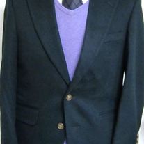 814 Green Camel Hair Blazer - 40S