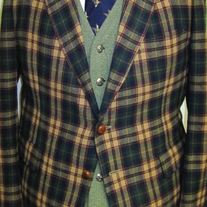 Pendleton Tartan Sport Coat - 42R
