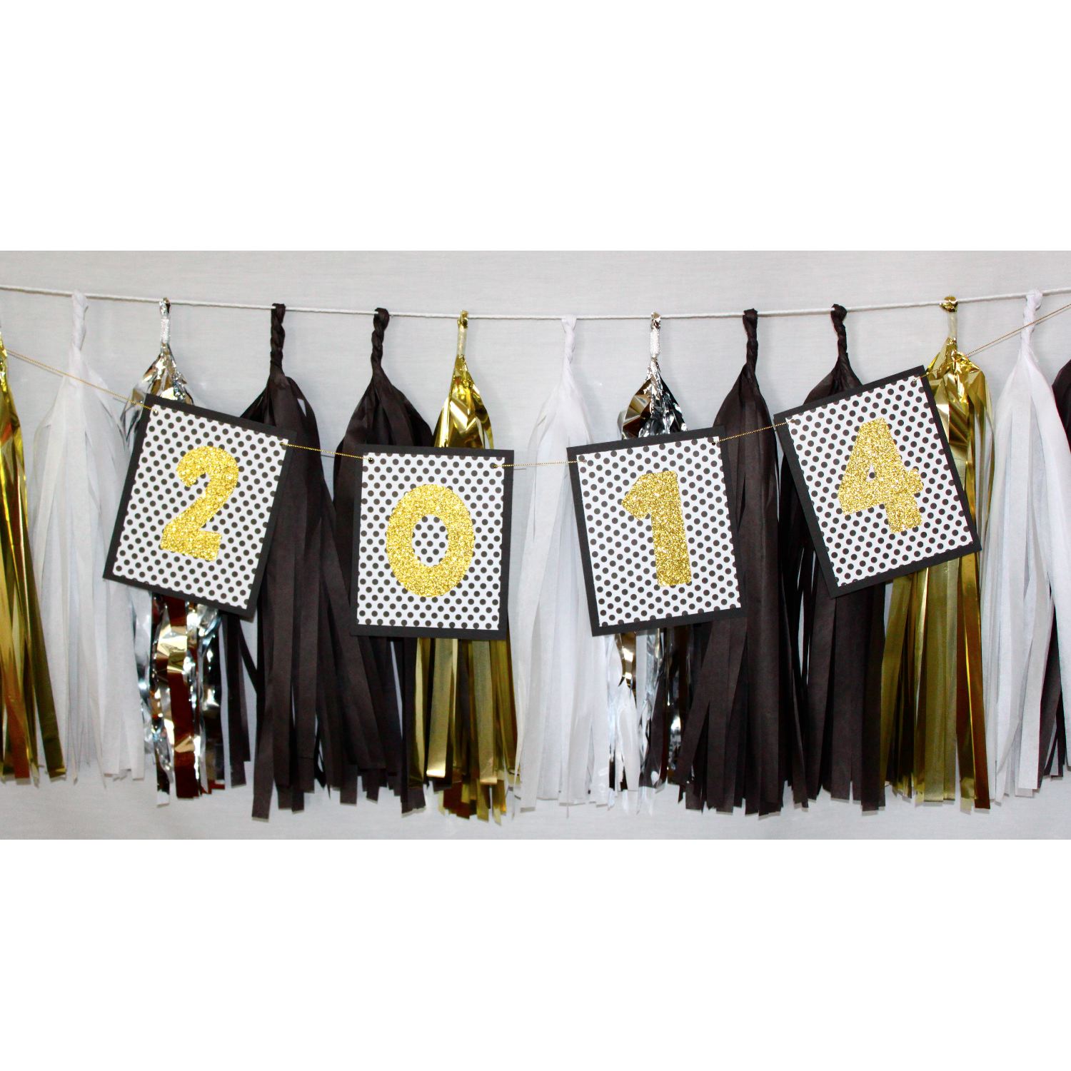 2014 Banner with Tassel Garland on Storenvy