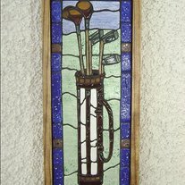 Golf Bag with Clubs